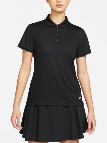 black nike polo womens