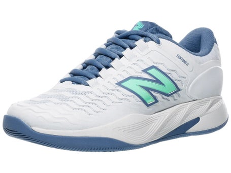 New Balance CT Rally 2 B White/Blue Womens Shoes 