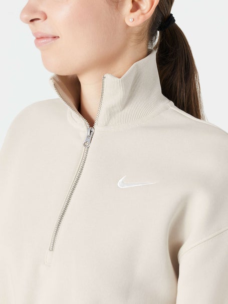 Nike Women's Winter Fleece 1/2 Zip Crop Sweatshirt