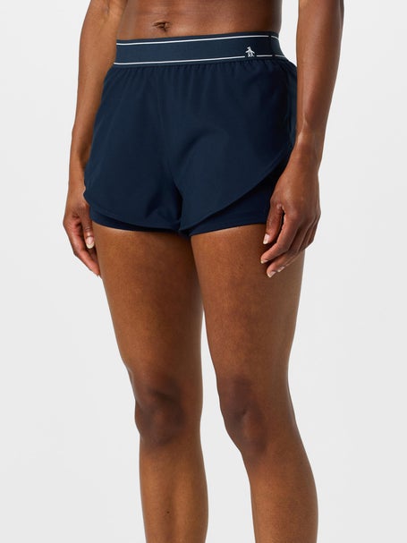 Penguin Womens Core 2-in-1 Short - Navy