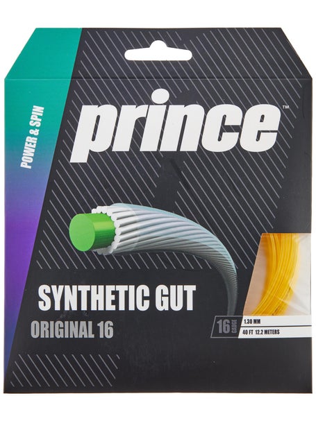 Prince Original Synthetic Gut 16/1.30 String Tennis Warehouse