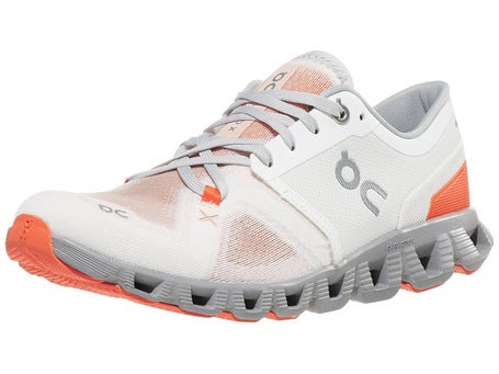 ON Cloud X 3 Ivory/Alloy Women's Shoe | Tennis Warehouse