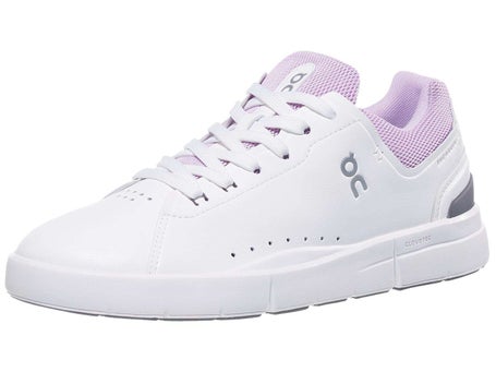 ON The Roger Advantage White/Aster Women's Shoe