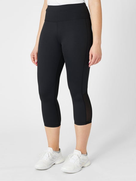 Nike One Women's Tennis Capri - Black/White