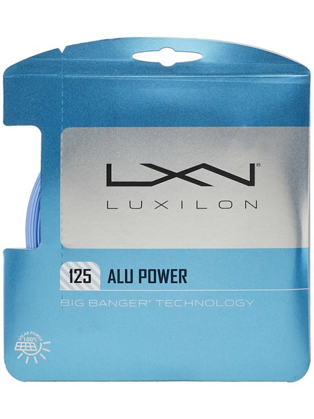 Promo Set/Luxilon ALU Power 16L/1.25 String Ice Blue
