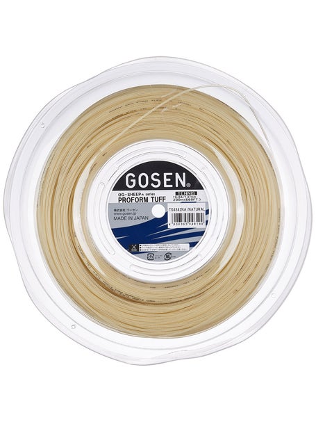 Golden Set Synthetic Gut 16g (1.30mm), Reel (660ft/200m), Tennis String