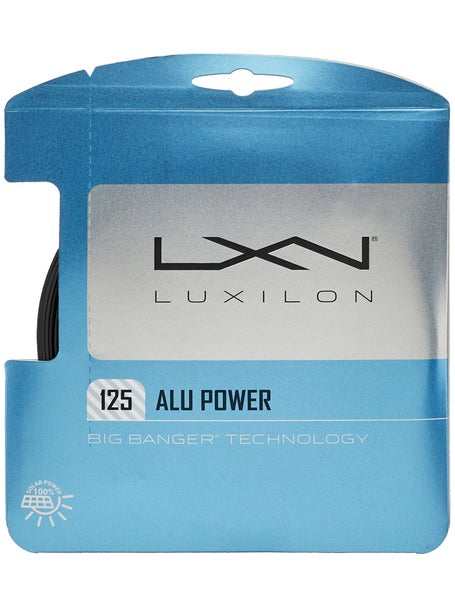 Promo Set/Luxilon ALU Power Black LE 16L/1.25 String