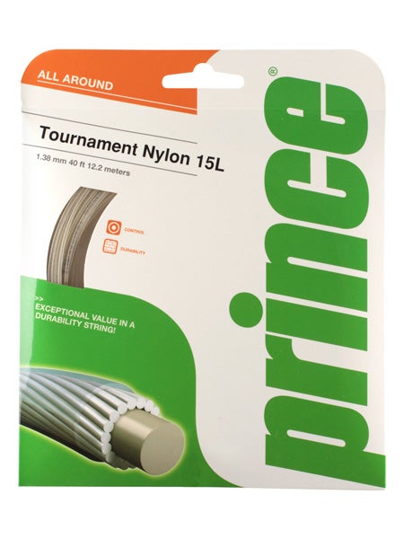 Prince Tournament Nylon 15L/1.35 Clear