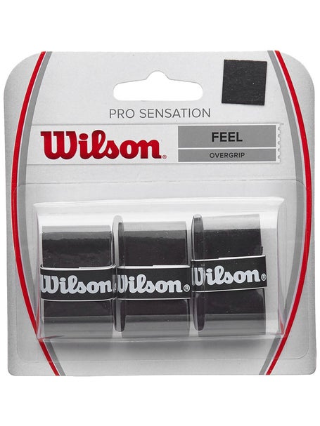 Wilson Pro Comfort Overgrip for Tennis Rackets, White - 3 Rolls 