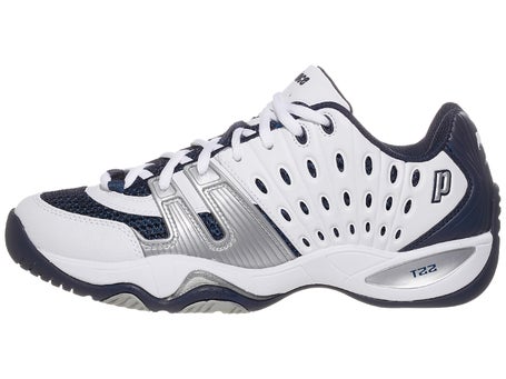 Prince T22 Women`s Tennis Shoes White Silver