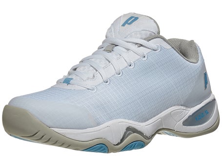 Prince T22.5 White/Blue Blemished/Womens Shoes