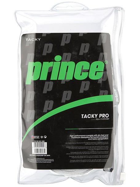 Generisch Pro's Pro 30 STK. Ultra Tacky Overgrip 0,70mm - voor Tennis, Badminton, Padel, Squash (Wit