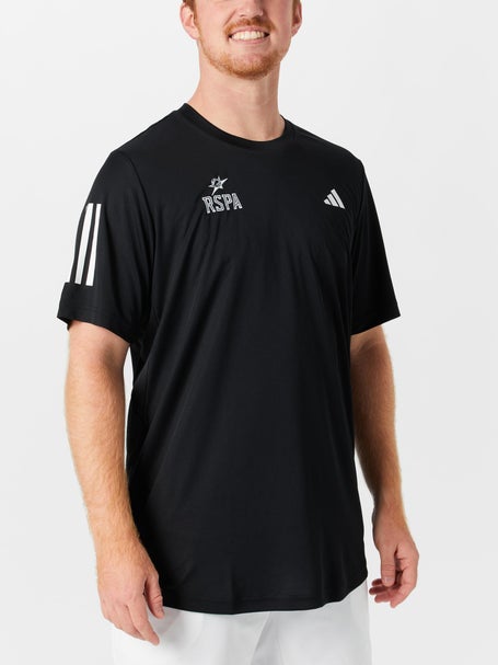RSPA adidas Mens Core Club 3 Stripe Crew