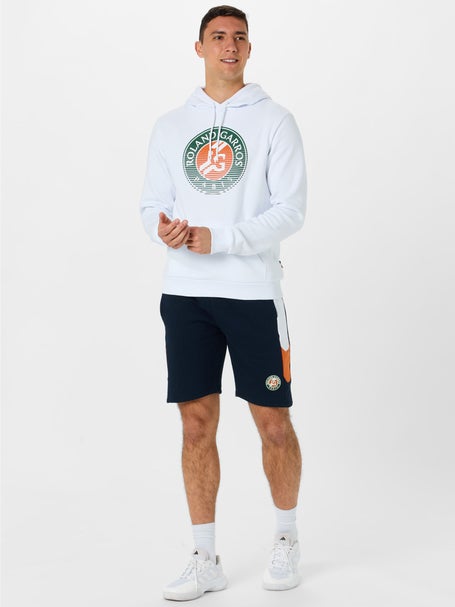 ROLAND-GARROS Pop Energy Sweatshirt à Capuche Homme - Logo Embossé - Confort Et Style Tennis