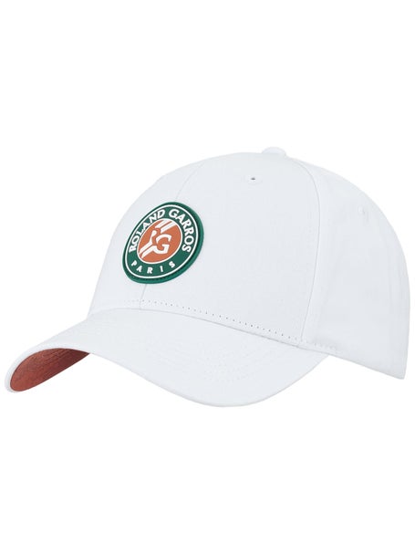 Roland Garros Mens Logo Hat - White