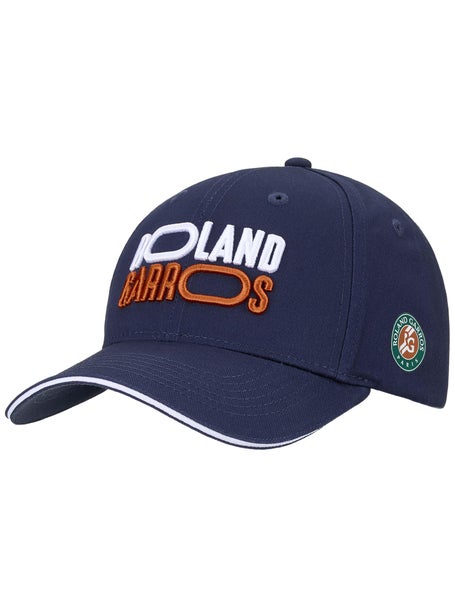 Roland Garros Mens Text Hat