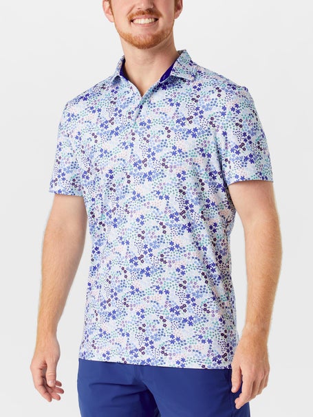 REDVANLY Mens Fall Rhodes Polo