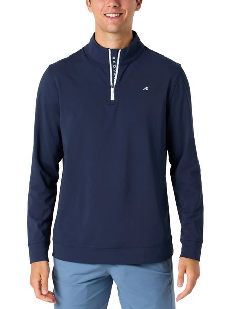 REDVANLY Mens Fall Whitaker Quarter Zip