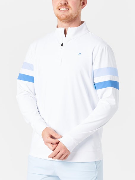 REDVANLY Mens Spring Wilson 1/4 Zip Top