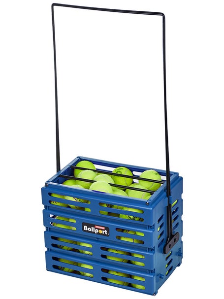 Tourna Ballport 80 Ball Hopper Blue | Tennis Warehouse