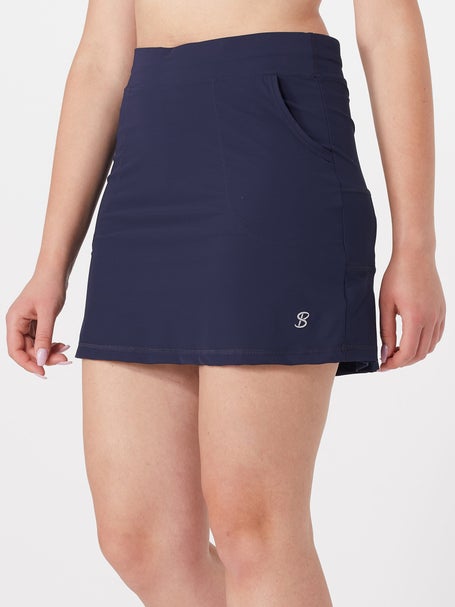 Sofibella Women's Warmer Skirt Legging - Navy