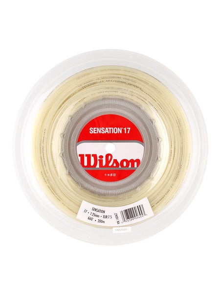 Wilson Sensation 17 Tennis String Reel (Natural)