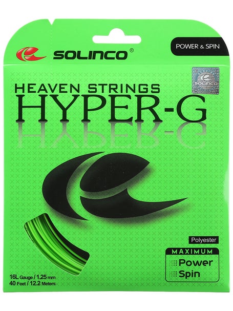 The green string with super powers - Solinco HYPER-G review and playtest 