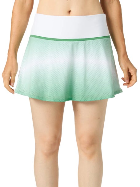Sofibella Womens Alpine Mesh Flounce Skirt
