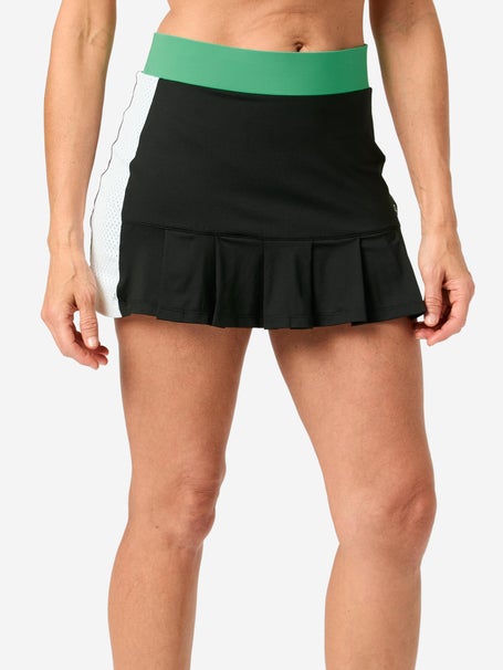 Sofibella Womens Alpine Pleat Flounce Skirt
