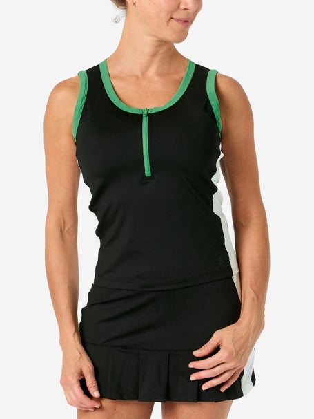 Sofibella Womens Alpine Zip Tank