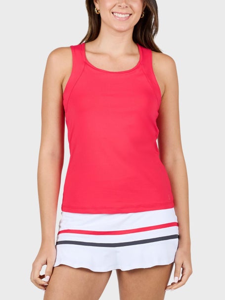 Sofibella Womens Berry Fusion Icon Racer Tank