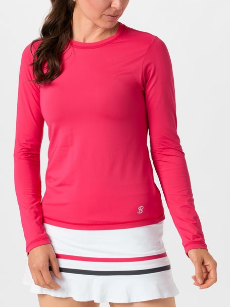 Sofibella Womens Berry Fusion Long Sleeve