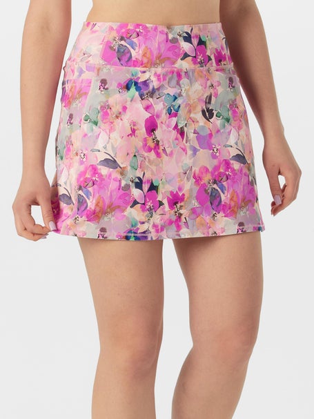 Skechers Womens Gowalk Seascape Floral Skirt - Peach