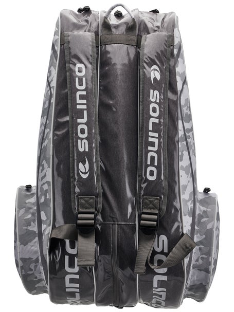 Solinco White Camo 15-Pack Racquet Bag Tennis Warehouse