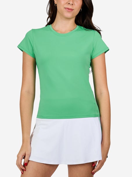 Sofibella Womens Icon Top - Alpine Green