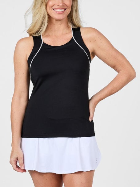 Sofibella Womens Mystic Sunrise Scallop Trim Tank