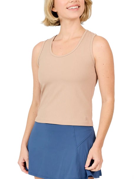 Sofibella Womens Quiet Force Rib Tank