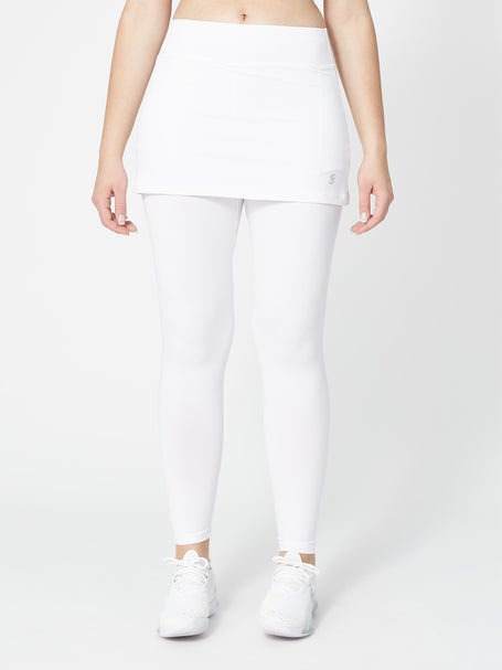 Sofibella Womens Warmer Skirt Legging - White