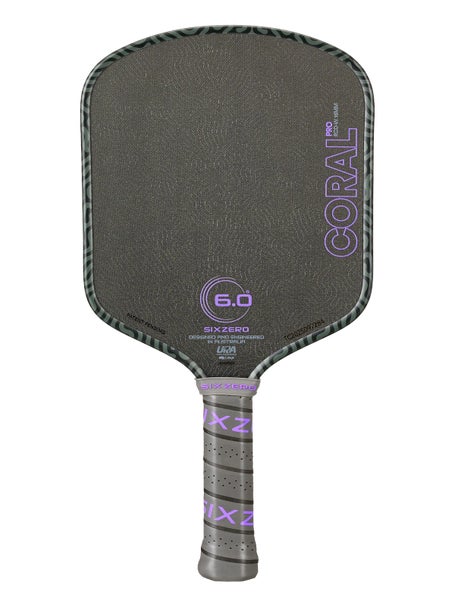 Six Zero Coral Pro Widebody Pickleball Paddle