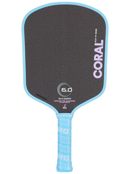 Six Zero Coral Lightweight Widebody Paddle Blue 16mm 