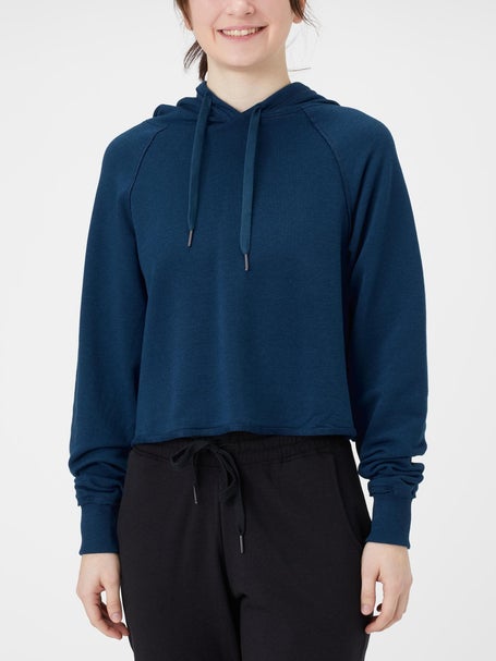 Wrap-Front French Terry Sweatshirt