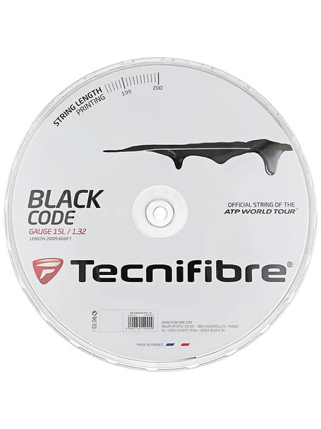 Buy Tecnifibre Multifeel 200m String Reel Black online