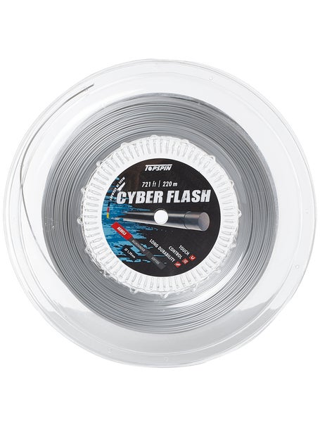 Tennis String Topspin Cyber Black (220m) - black