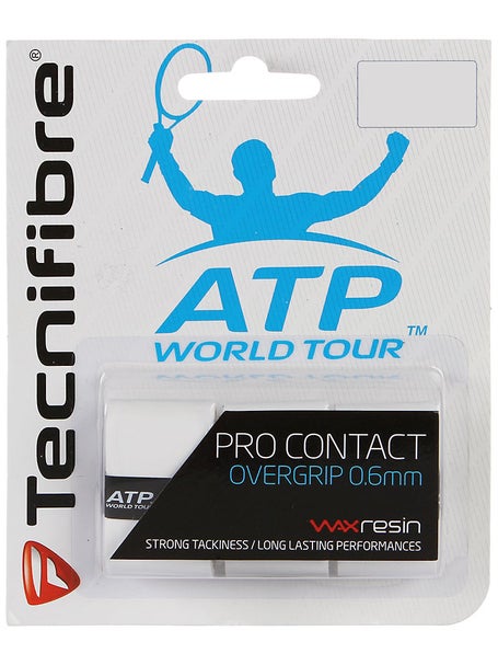 Tecnifibre ATP Pro Contact Overgrip (3 Pack) White