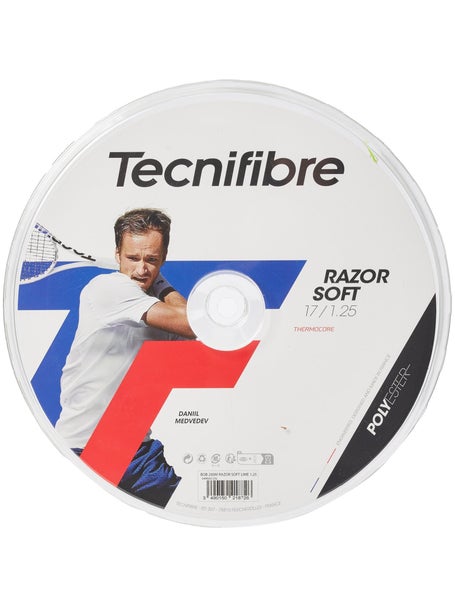 Tecnifibre Razor Soft 17/1.25 String Lime Reel