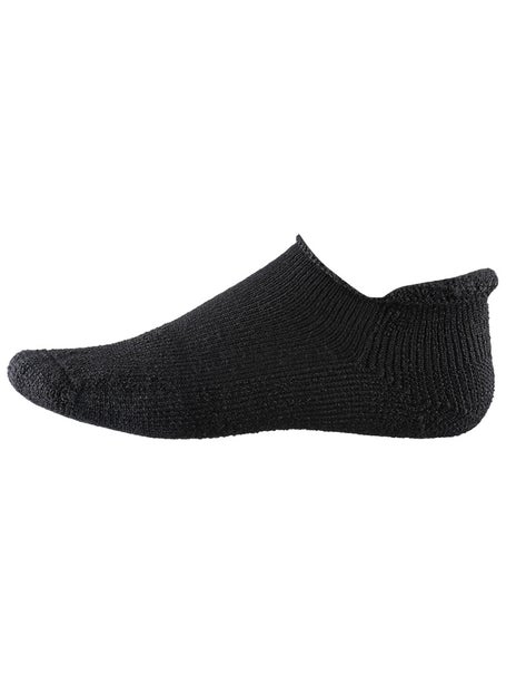 Thorlo Max Cushion Roll Top Sock Black | Tennis Warehouse