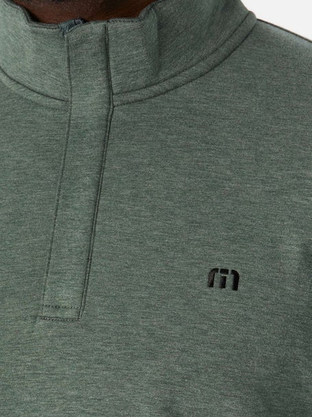 Veste molletonnée à fermeture éclair pour hommes en Marron