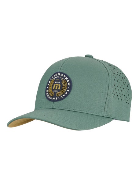 Travis Mathew Mens Links Lounge Hat - Baslsam Green