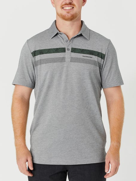 Sun Rays No Logo | TravisMathew - Q. Contrary Golf Polo S / Green