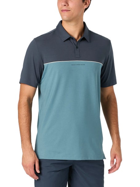Travis Mathew  Men Winter Featherweight Colorblock Polo